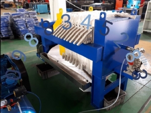 Máy Ép Bùn Khung Bản Chin Shu ACS/80-40